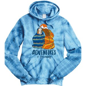 Adventures + Friends Tie Dye Hoodie