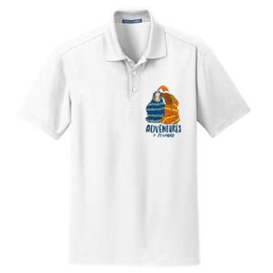 Adventures + Friends Dry Zone Grid Polo