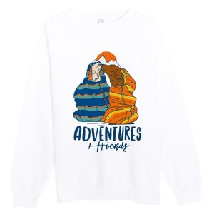 Adventures + Friends Premium Crewneck Sweatshirt