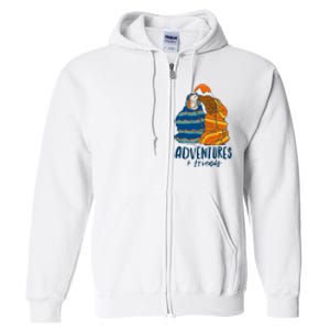 Adventures + Friends Full Zip Hoodie