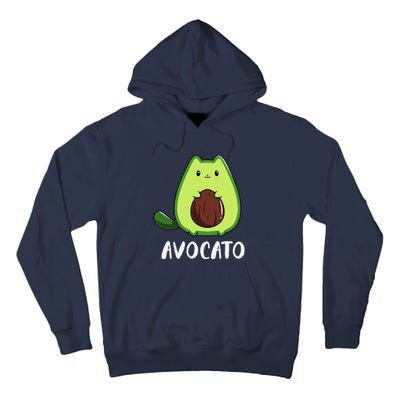 Avocato Funny Avocado Lover Cat Tall Hoodie