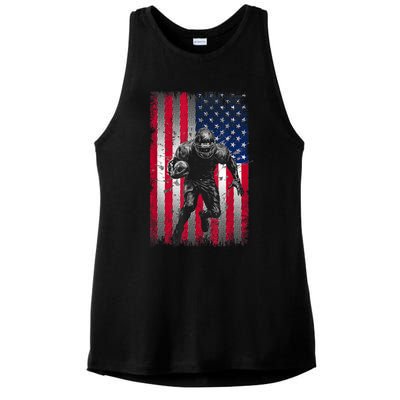 American Football Ladies PosiCharge Tri-Blend Wicking Tank