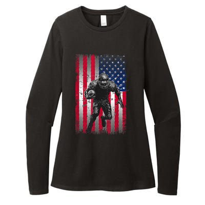 American Football Womens CVC Long Sleeve Shirt