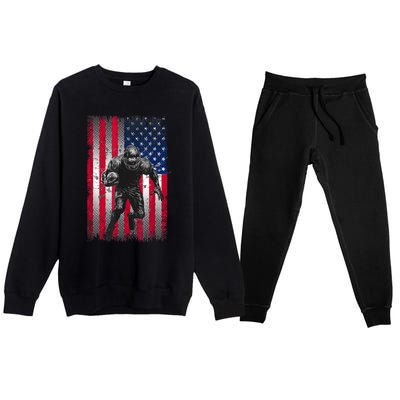 American Football Premium Crewneck Sweatsuit Set