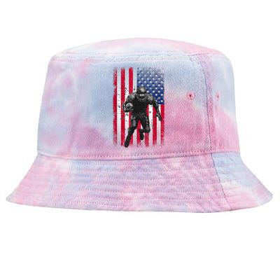 American Football Tie-Dyed Bucket Hat