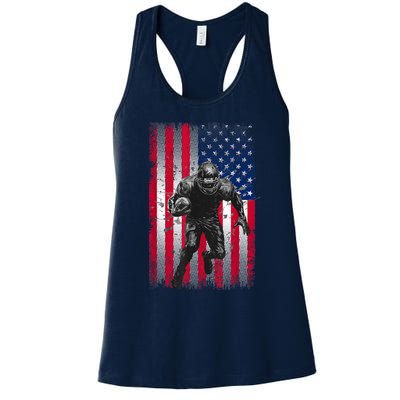 American Football Women's Racerback Tank