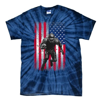 American Football Tie-Dye T-Shirt