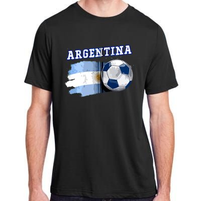 Argentinian Flag Argentina Soccer Fans Support Team Citizens Zip Hoodie Adult ChromaSoft Performance T-Shirt