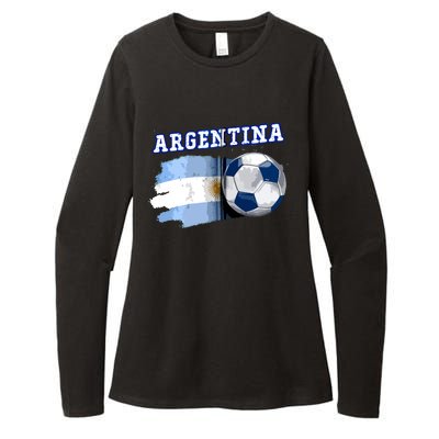 Argentinian Flag Argentina Soccer Fans Support Team Citizens Zip Hoodie Womens CVC Long Sleeve Shirt