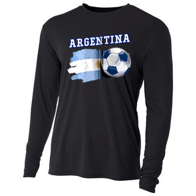 Argentinian Flag Argentina Soccer Fans Support Team Citizens Zip Hoodie Cooling Performance Long Sleeve Crew