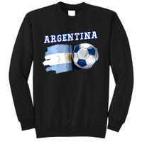 Argentinian Flag Argentina Soccer Fans Support Team Citizens Zip Hoodie Tall Sweatshirt