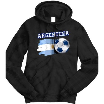 Argentinian Flag Argentina Soccer Fans Support Team Citizens Zip Hoodie Tie Dye Hoodie