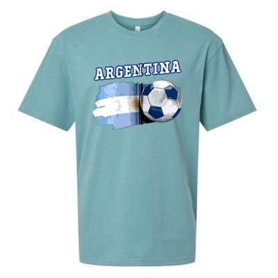 Argentinian Flag Argentina Soccer Fans Support Team Citizens Zip Hoodie Sueded Cloud Jersey T-Shirt