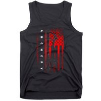 American Flag Archery Tank Top