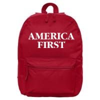 America First 16 in Basic Backpack