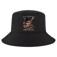 All Fun And Games Until Someone Loses An Eye Funny Pirate Cool Comfort Performance Bucket Hat