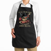 All Fun And Games Until Someone Loses An Eye Funny Pirate Apron