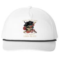 All Fun And Games Until Someone Loses An Eye Funny Pirate Snapback Five-Panel Rope Hat