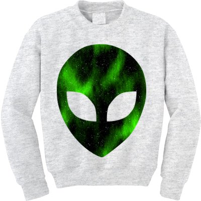 Alien Face Kids Sweatshirt