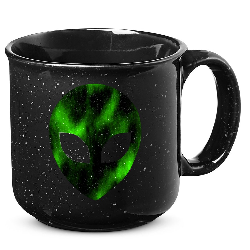 Alien Face 15oz Campfire Ceramic Mug