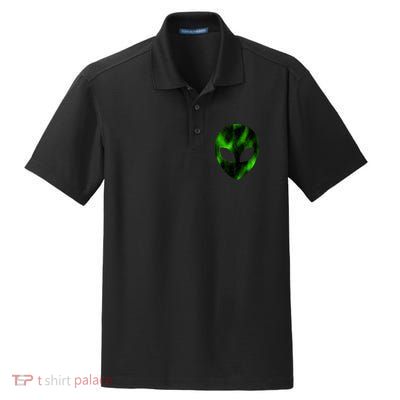 Alien Face Dry Zone Grid Polo