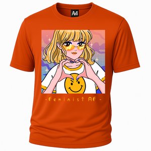 Aesthetic Feminist Af E Power Anime Indie Harajuku Gift Cooling Performance Crew T-Shirt