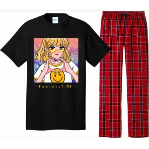 Aesthetic Feminist Af E Power Anime Indie Harajuku Gift Pajama Set