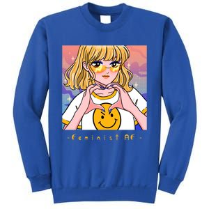 Aesthetic Feminist Af E Power Anime Indie Harajuku Gift Sweatshirt