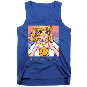 Aesthetic Feminist Af E Power Anime Indie Harajuku Gift Tank Top