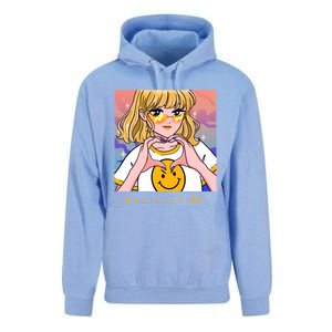 Aesthetic Feminist Af E Power Anime Indie Harajuku Gift Unisex Surf Hoodie