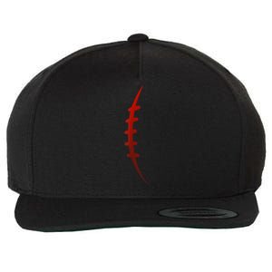 American Football Wool Snapback Cap