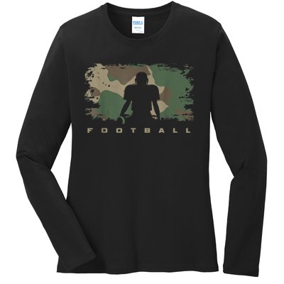 American Football Ladies Long Sleeve Shirt