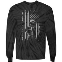 American Football Tie-Dye Long Sleeve Shirt