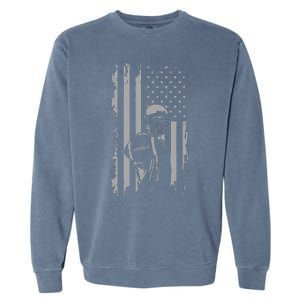 American Football Garment-Dyed Sweatshirt