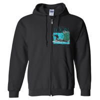 Advice From A Loon Spend Time At The Lake Full Zip Hoodie