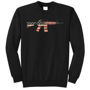 American Flag Ar15 Sweatshirt