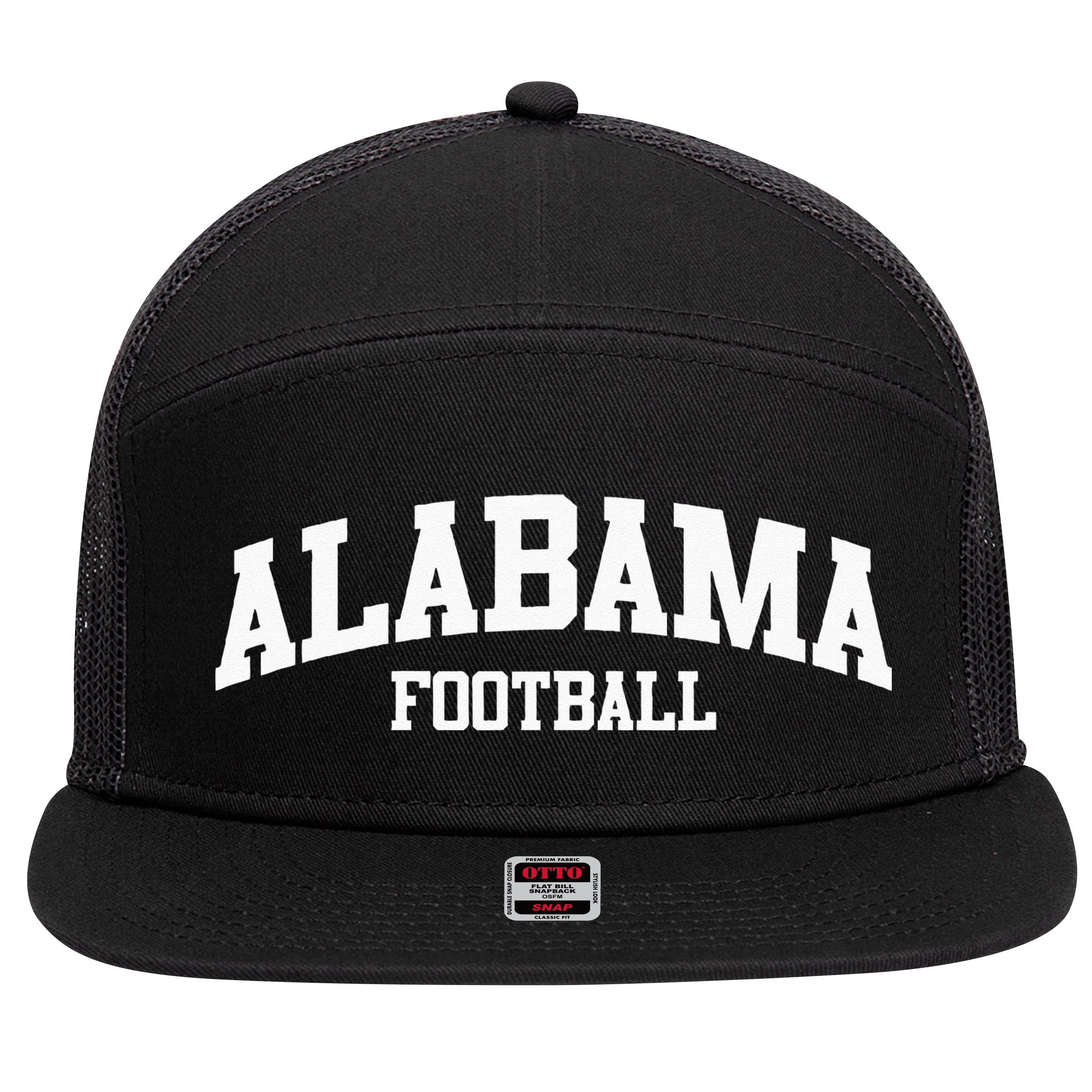 Alabama Football Alabama Home University 7 Panel Mesh Trucker Snapback Hat