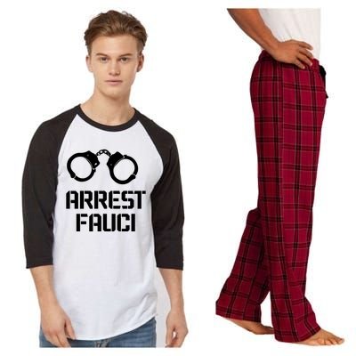 Arrest Fauci Raglan Sleeve Pajama Set