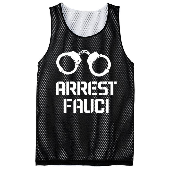 Arrest Fauci Mesh Reversible Basketball Jersey Tank