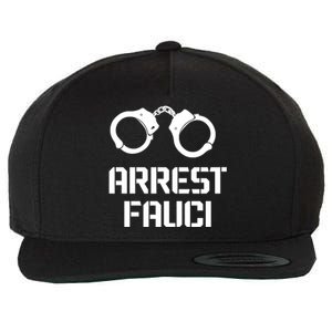 Arrest Fauci Wool Snapback Cap