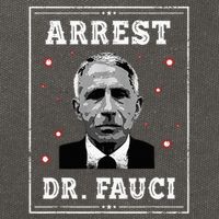 Arrest Fauci Anti Fauci Patriotic Defund Dr Fauci Cotton Canvas Backpack