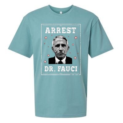 Arrest Fauci Anti Fauci Patriotic Defund Dr Fauci Sueded Cloud Jersey T-Shirt