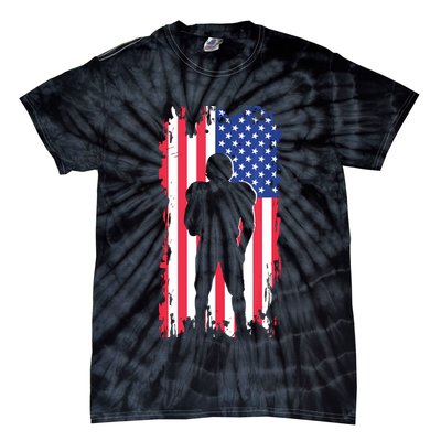 American Football Apparel Football Tie-Dye T-Shirt