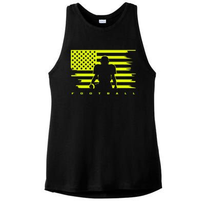 American Football Apparel Football Ladies PosiCharge Tri-Blend Wicking Tank