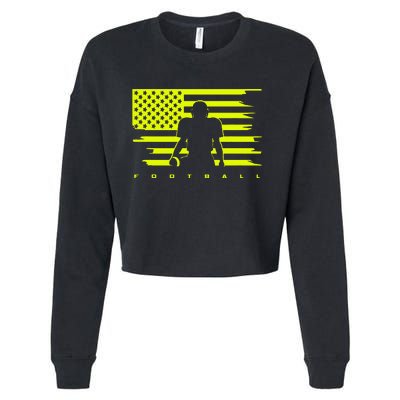 American Football Apparel Football Cropped Pullover Crew