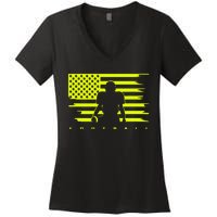 American Football Apparel Football Women's V-Neck T-Shirt