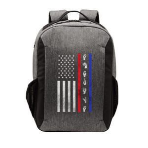 American Flag Asl American Sign Language America Usa Vector Backpack