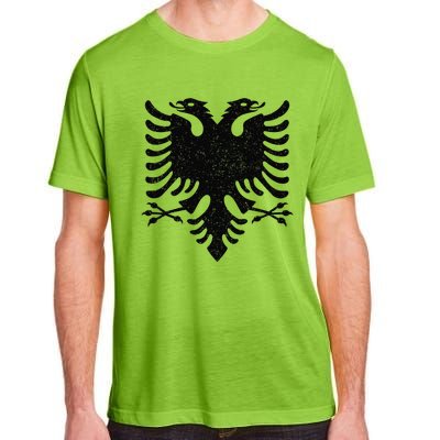 Albania Flag Albanian Doubleheaded Eagle Adult ChromaSoft Performance T-Shirt