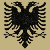 Albania Flag Albanian Doubleheaded Eagle Button