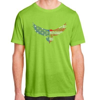 American Flag An Eagle Mullet Patriotic For Dad Husband Adult ChromaSoft Performance T-Shirt